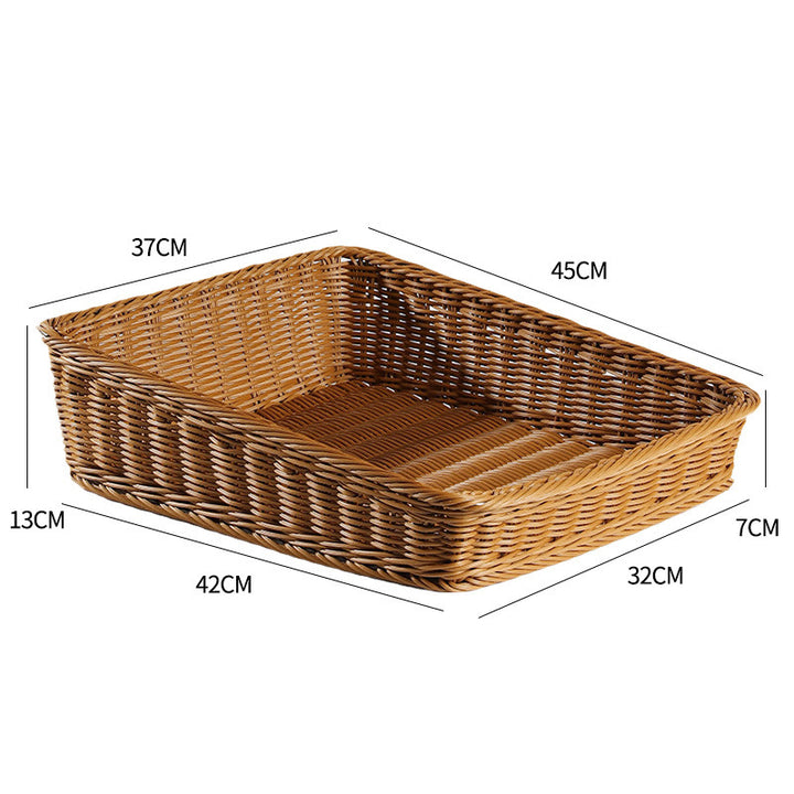 Unisex Portable Storage Box made of Woven Rattan Kalsten