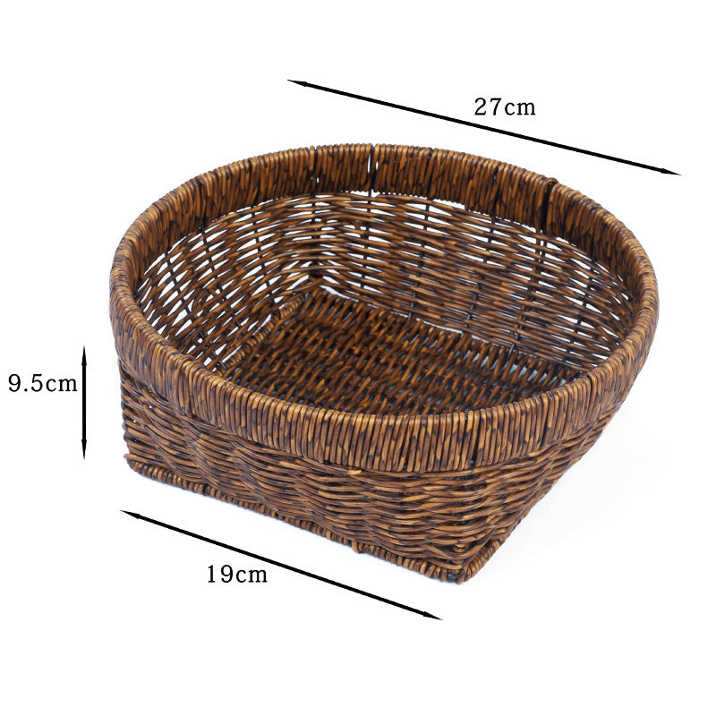 Home Organization Decorative Wicker Basket Kalsten