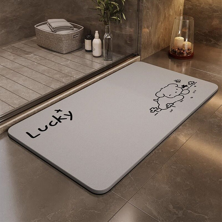 Fun Cartoon-Themed Bath Mat