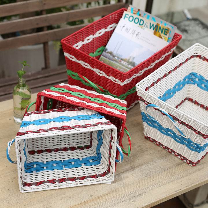 Stylish Woven Storage Bin Kalsten