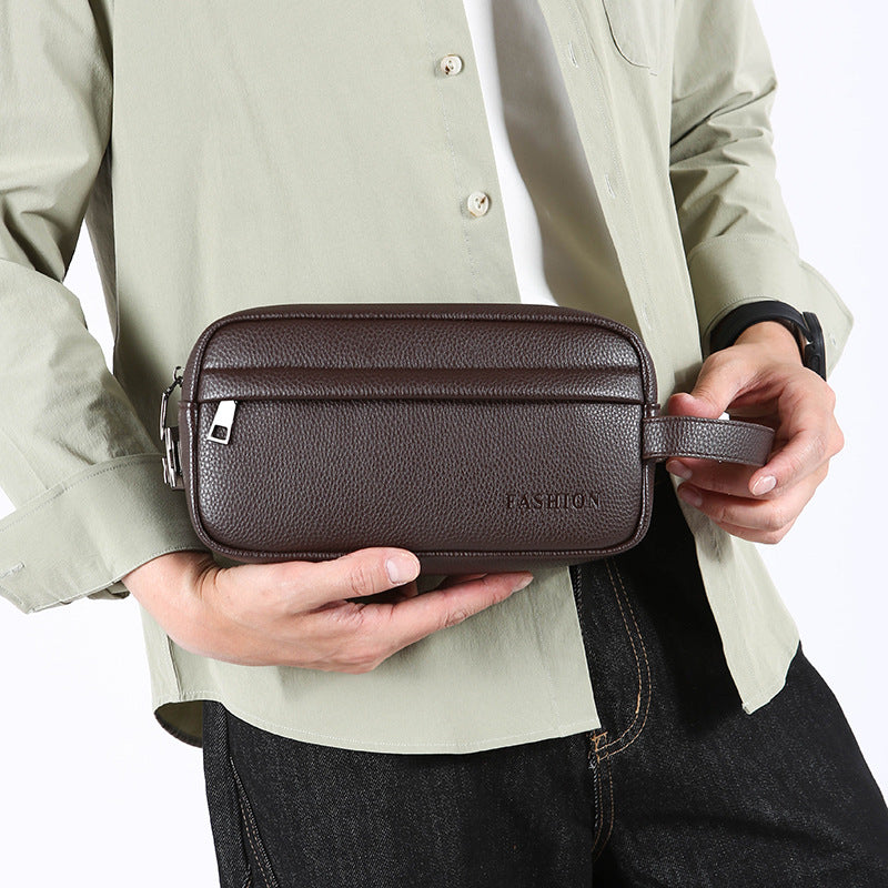 Premium Leather Toiletry Bag Kalsten