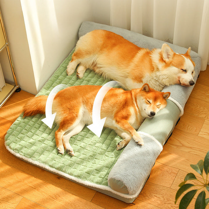 Orthopedic Dual-Layer Dog Bed
