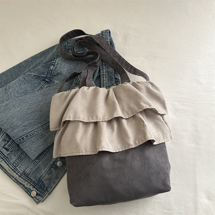 Chic Ruffled Tote Bag Kalsten