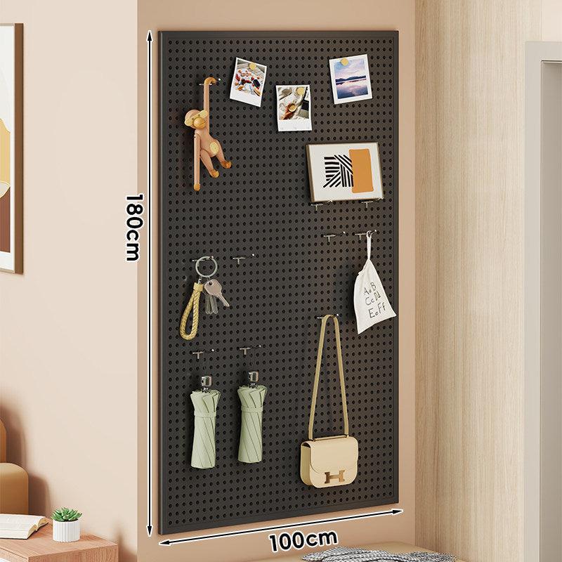S-Shaped Offset Pegboard Utility Hooks with Support Post