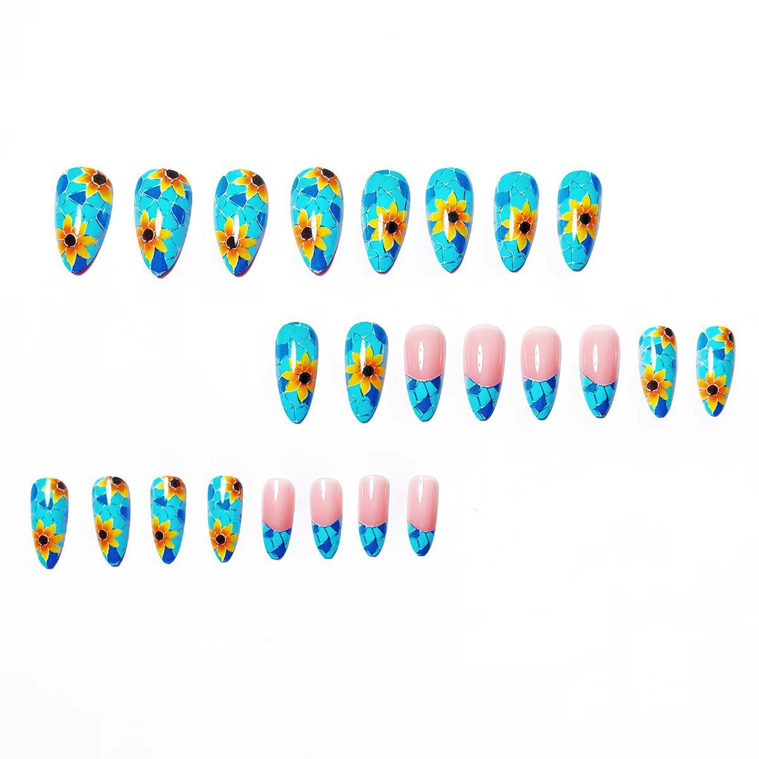 Artistic Stained Glass Nail Art Kalsten