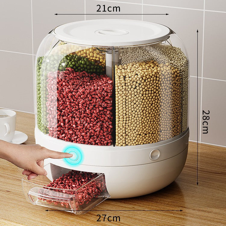 Smart Multi-Compartment Grain Storage Container Kalsten