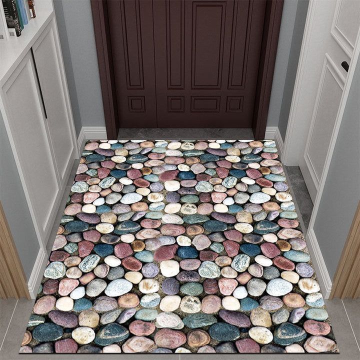 Artistic Koi Pond Area Rug