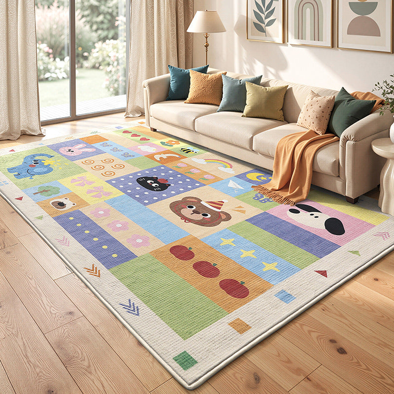 Playful Animal-Themed Area Rug Kalsten
