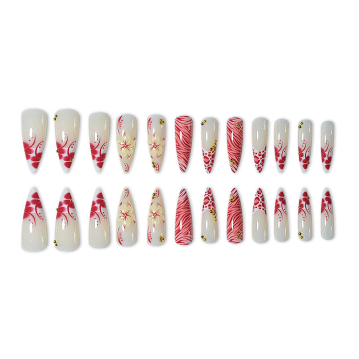 Decorative Acrylic Press-On Nail Art Set Kalsten