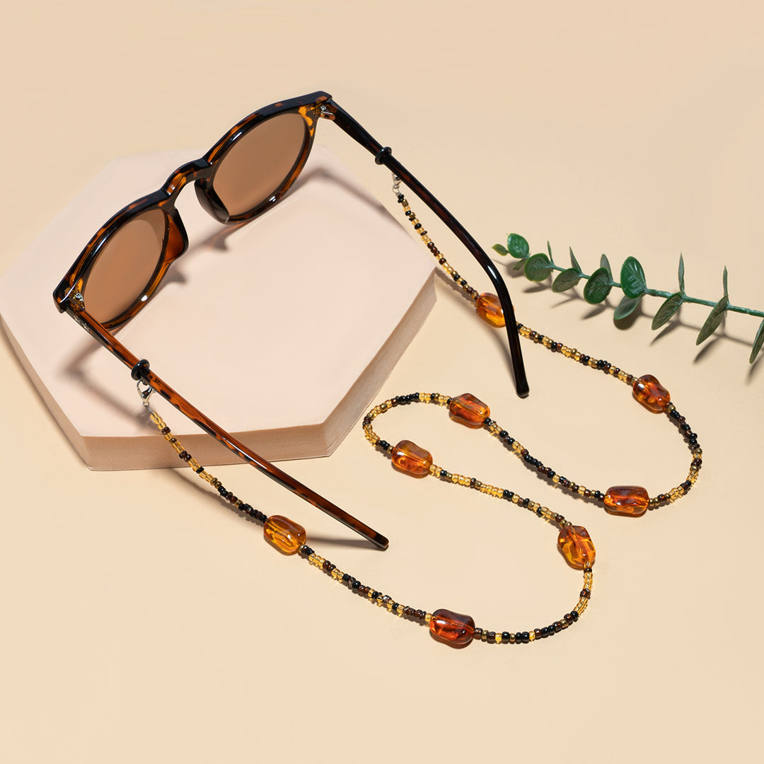 Elegant Artisan Beaded Eyewear Chain kalsten