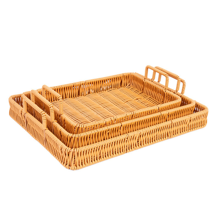 Handwoven Serving Tray Kalsten