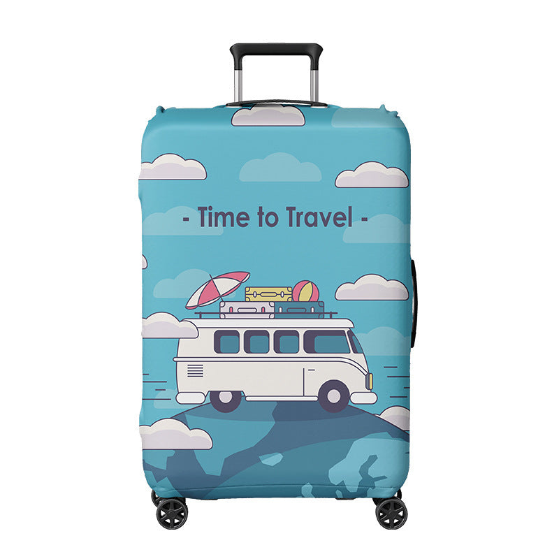 Unisex Hard-shell suitcase with cheerful pirate motif Kalsten