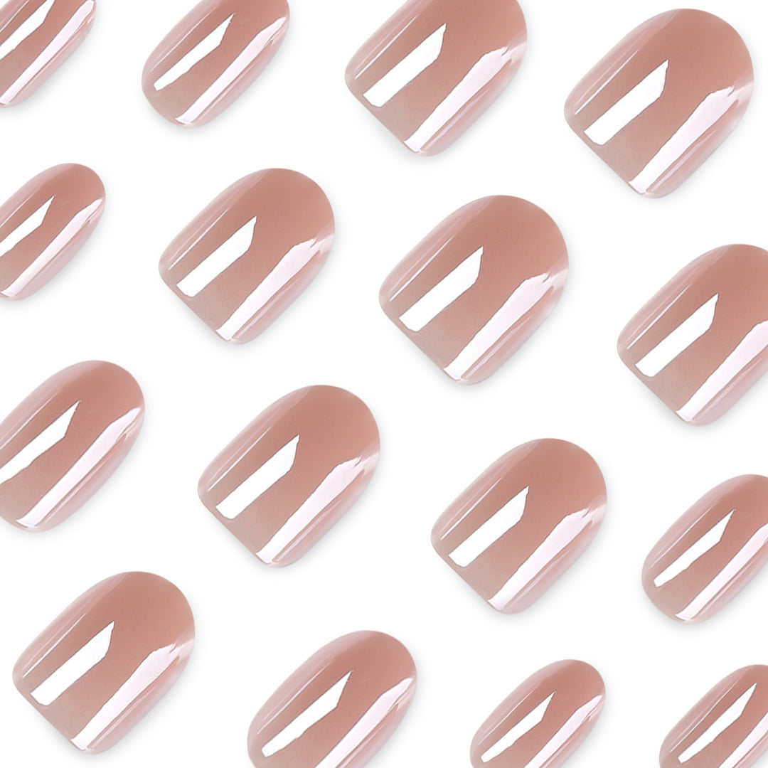 Artistic Gel Nails with Glossy Finish Kalsten