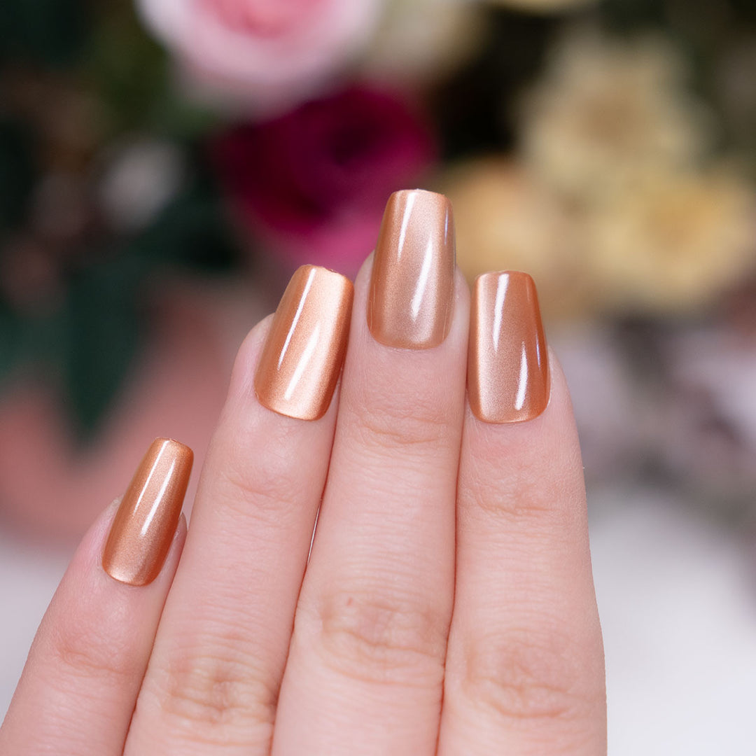 Glossy Press-On Nail Art  1791110921