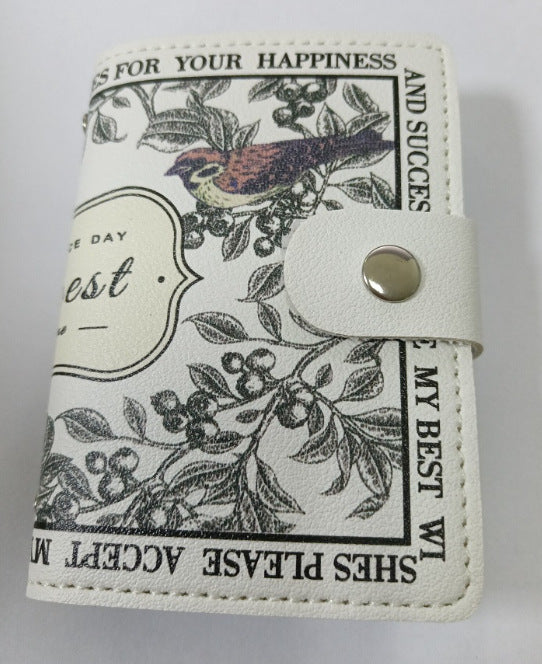 Floral Print Zippered Wallet Kalsten