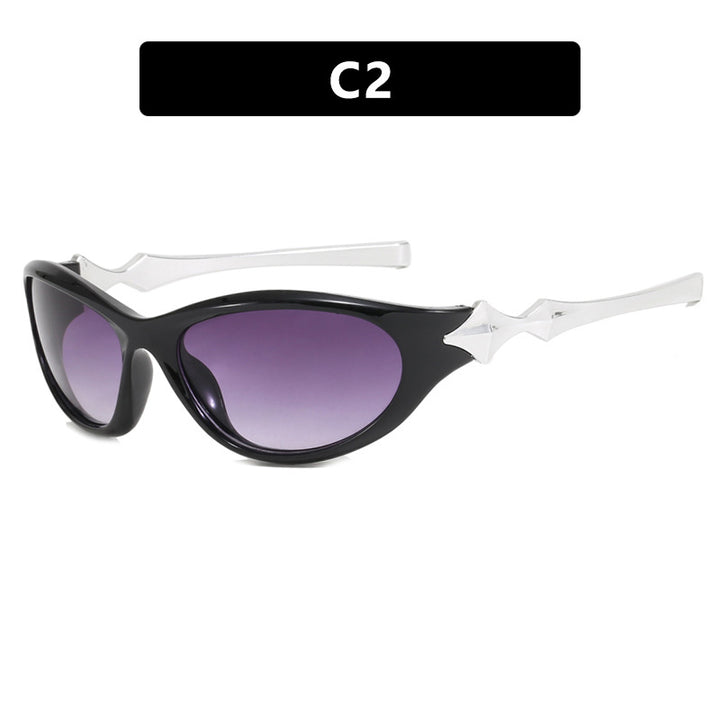 Ladies' sunglasses in an elegant retro style with eye-catching lenses Kalsten