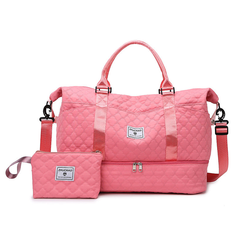 Quilted Multi-Purpose Travel Duffel
