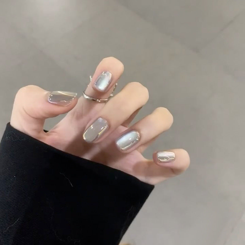 High-Quality Transparent Press-On Nail Set Kalsten
