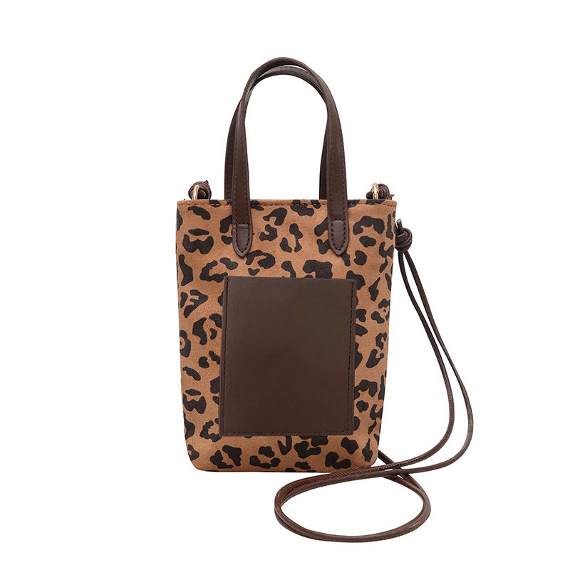 Miniature Vegan Leather Crossbody Bag