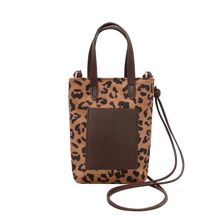 Miniature Vegan Leather Crossbody Bag