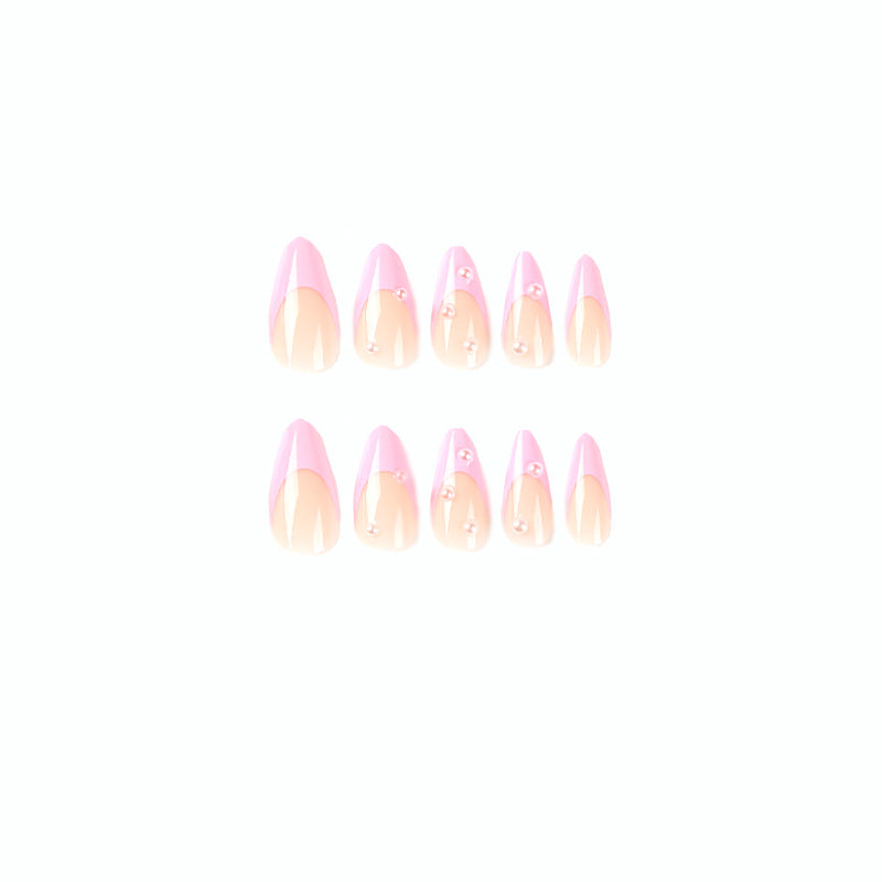 Artful Nail Art with Pearl Accents Kalsten