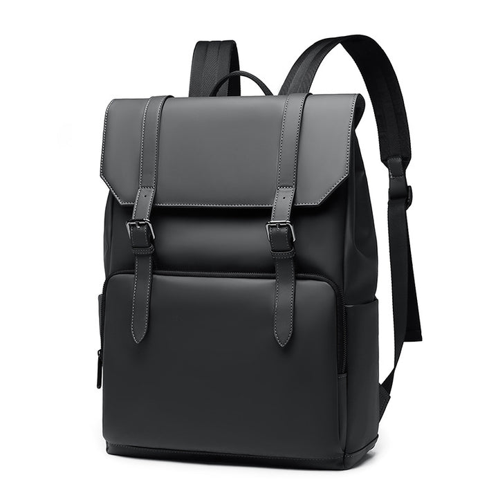 Structured Leather Backpack Kalsten