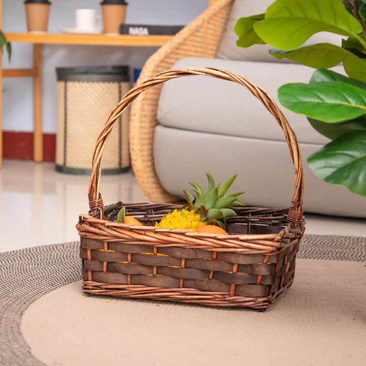 Handcrafted Decorative Woven Storage Basket Kalsten