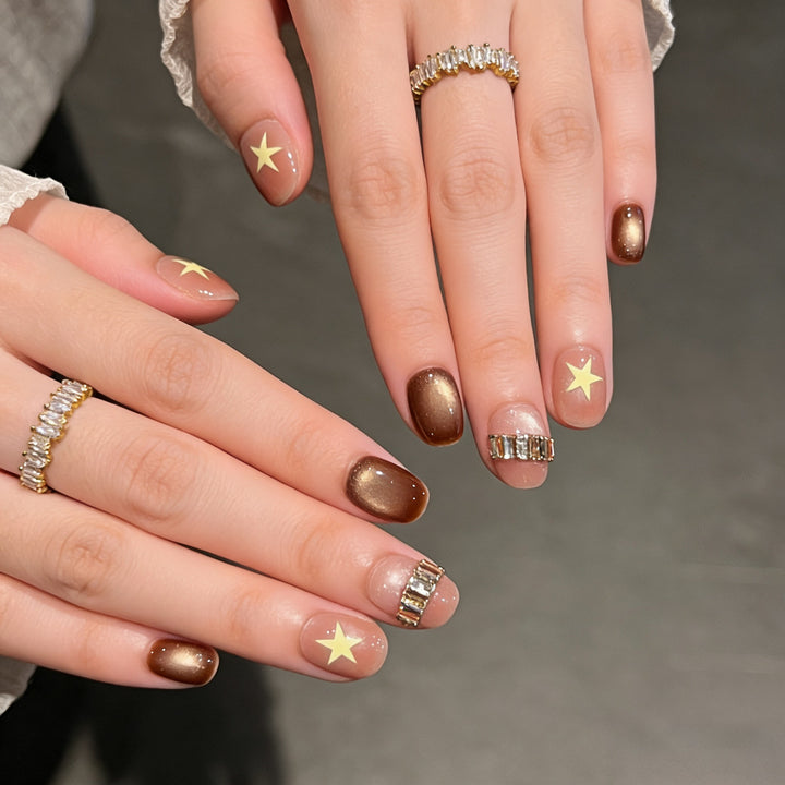Starry-Themed Nail Art Set Kalsten