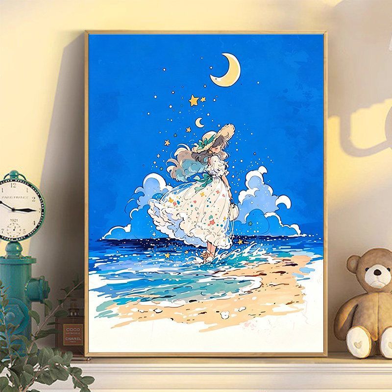 Celestial Fantasy Illustration Wall Art Kalsten