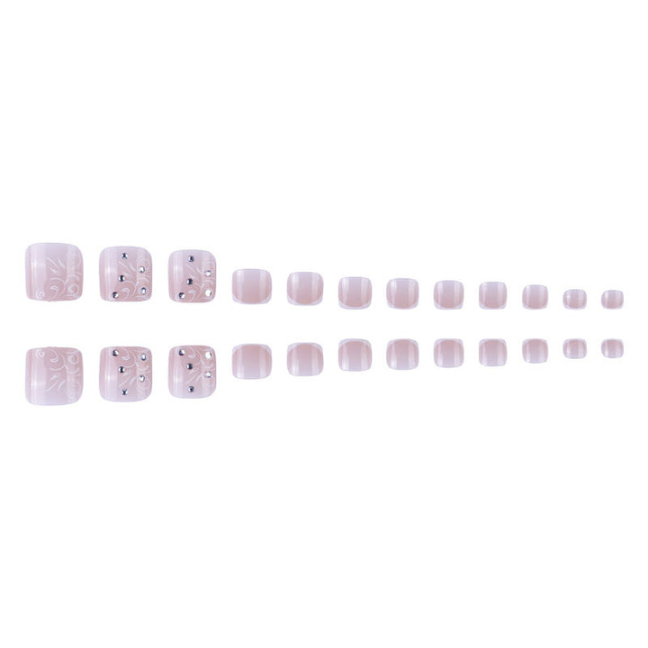 Decorative Pedicure Nail Art