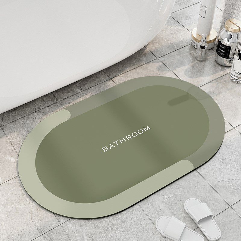Contemporary Abstract Bathroom Mat Kalsten
