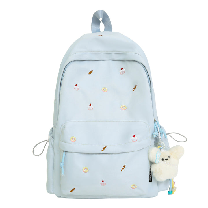 Playful backpack with unique back pattern appliqués Kalsten