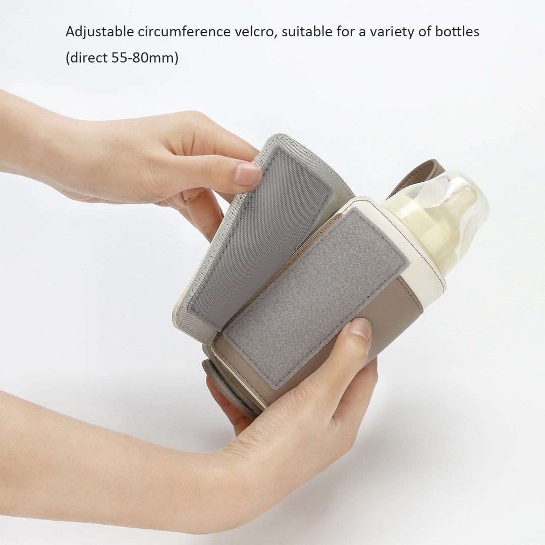 Elegant and Functional Bottle with Leather Sleeve Kalsten