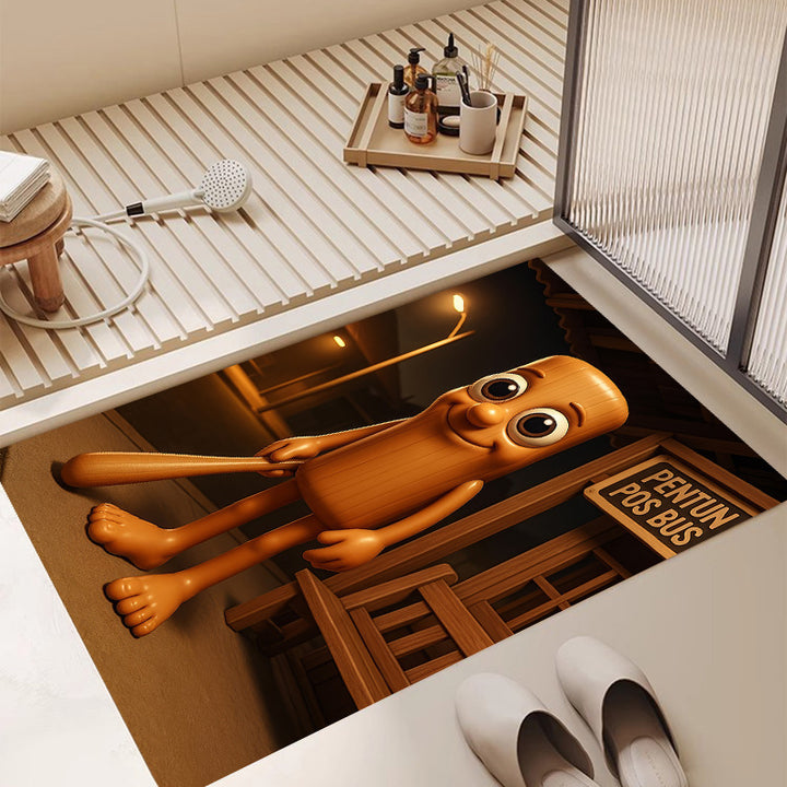 Cartoon Character Runner Mat for Home Floor Decor