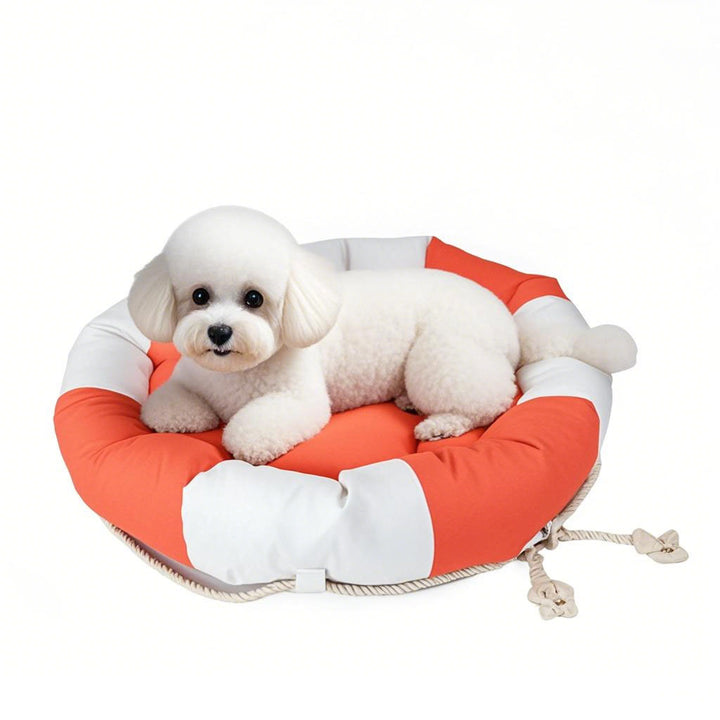 Circular Plush Dog Bed