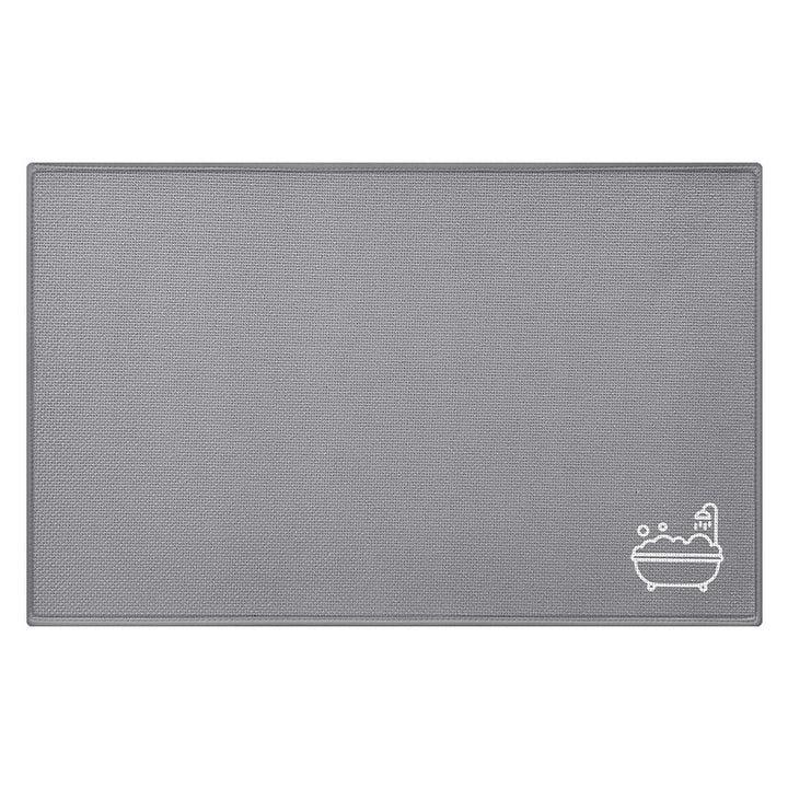 Textured Non-Slip Bathroom Mat Kalsten