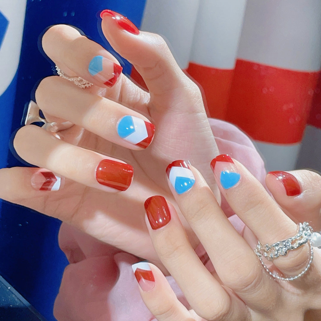 Artistic Press-On Nail Design Kit