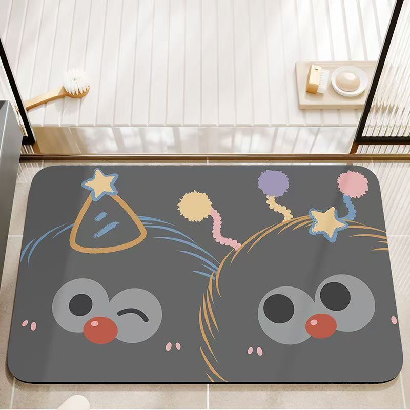 Cartoon Character Bath Mat