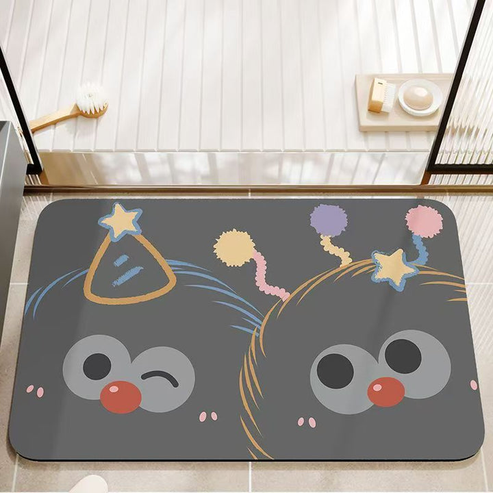 Cartoon Character Bath Mat