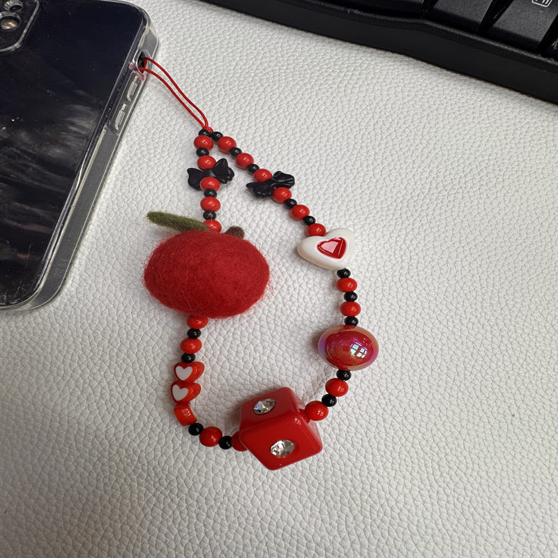 Playful Beaded Phone Charm Kalsten