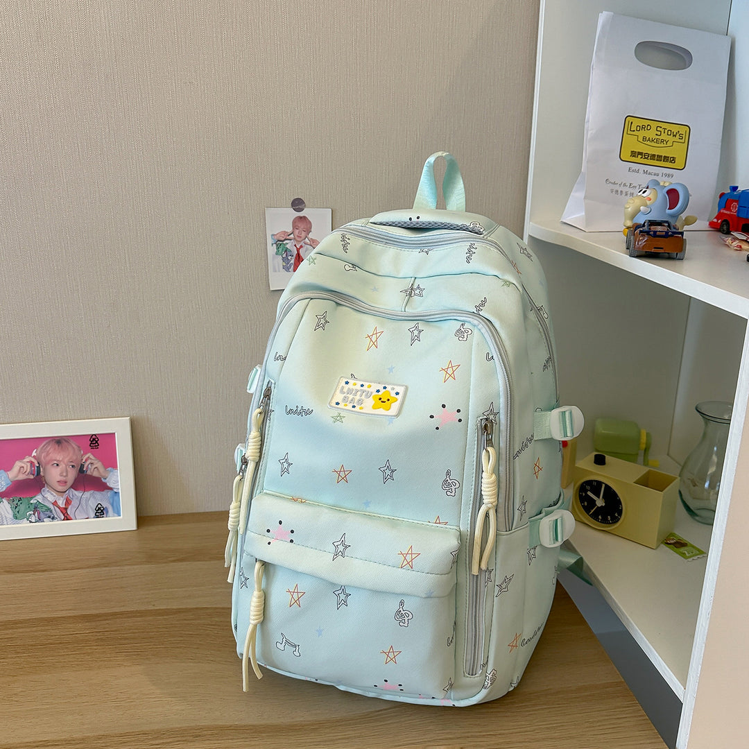 Playful Polka Dot School Backpack Kalsten