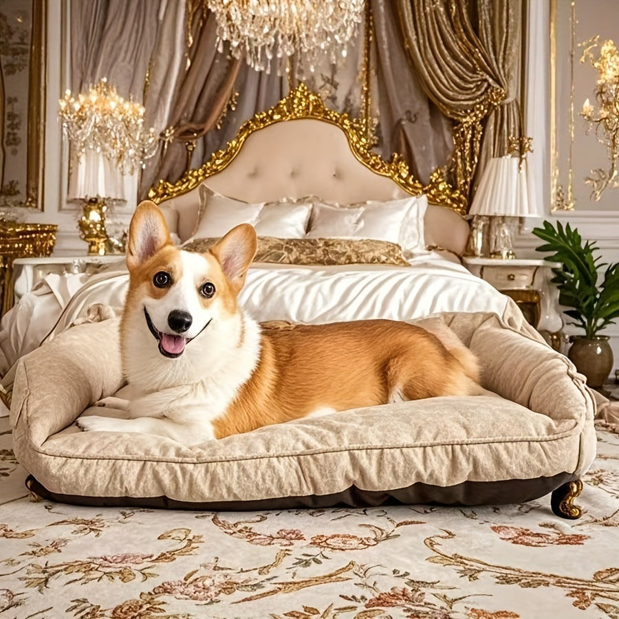 Elevated Comfort Pet Couch Dog Bed