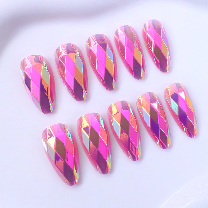 Decorative Acrylic Stiletto Nail Tips Kalsten