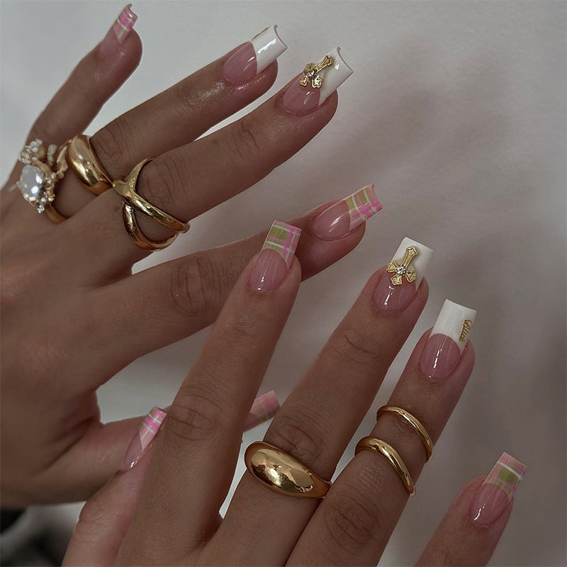 Creative Decorative Press-On Nail Set