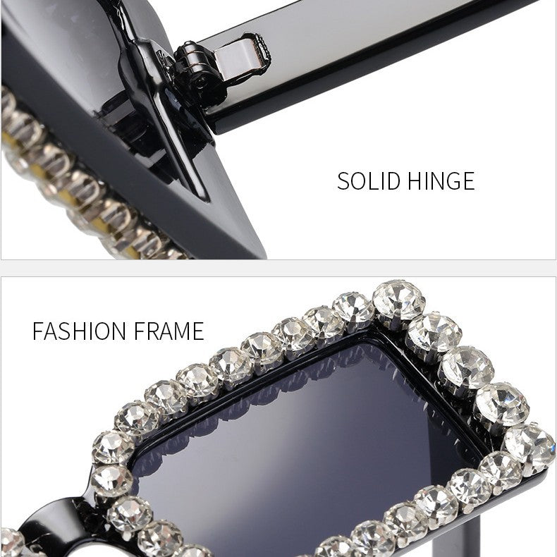 Women's fashionable sunglasses with glittering frame embellishment Kalsten