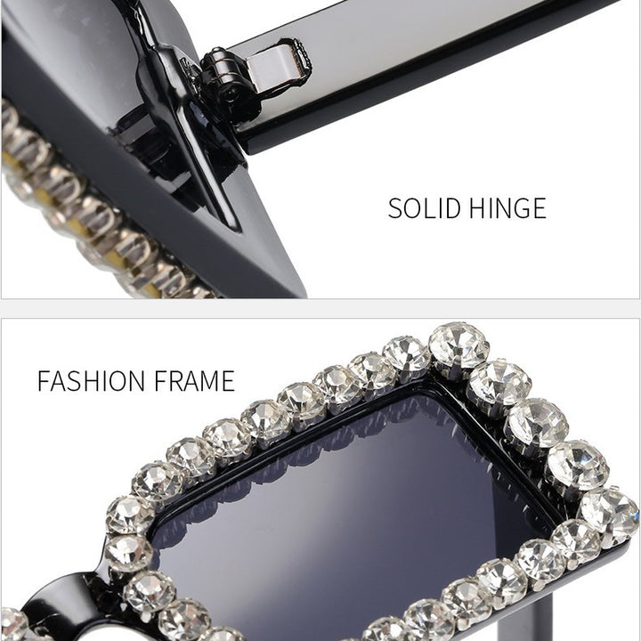 Women's fashionable sunglasses with glittering frame embellishment Kalsten