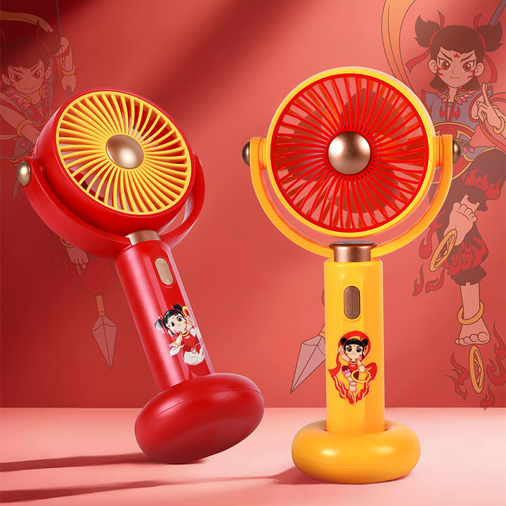 Women's Portable Hand Fan in Original Comic Design Kalsten