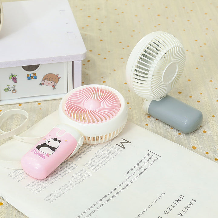 Women Portable Handheld Fan with Cute Animal Design Kalsten