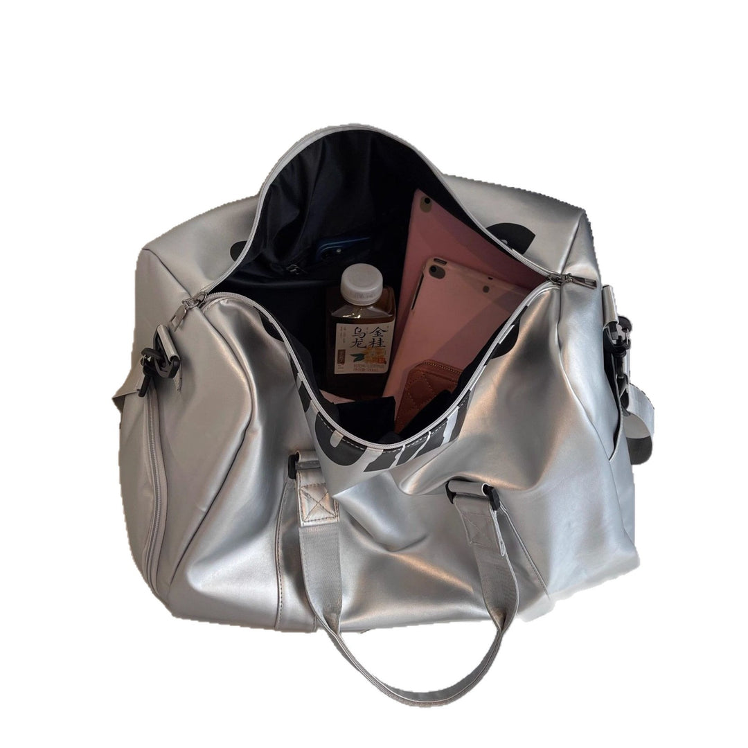 Glossy Finish Travel Duffel Bag Kalsten