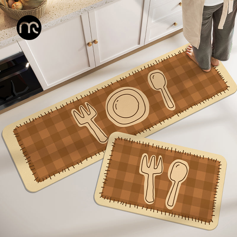 Kitchen Dining Decorative Runner Mat Kalsten